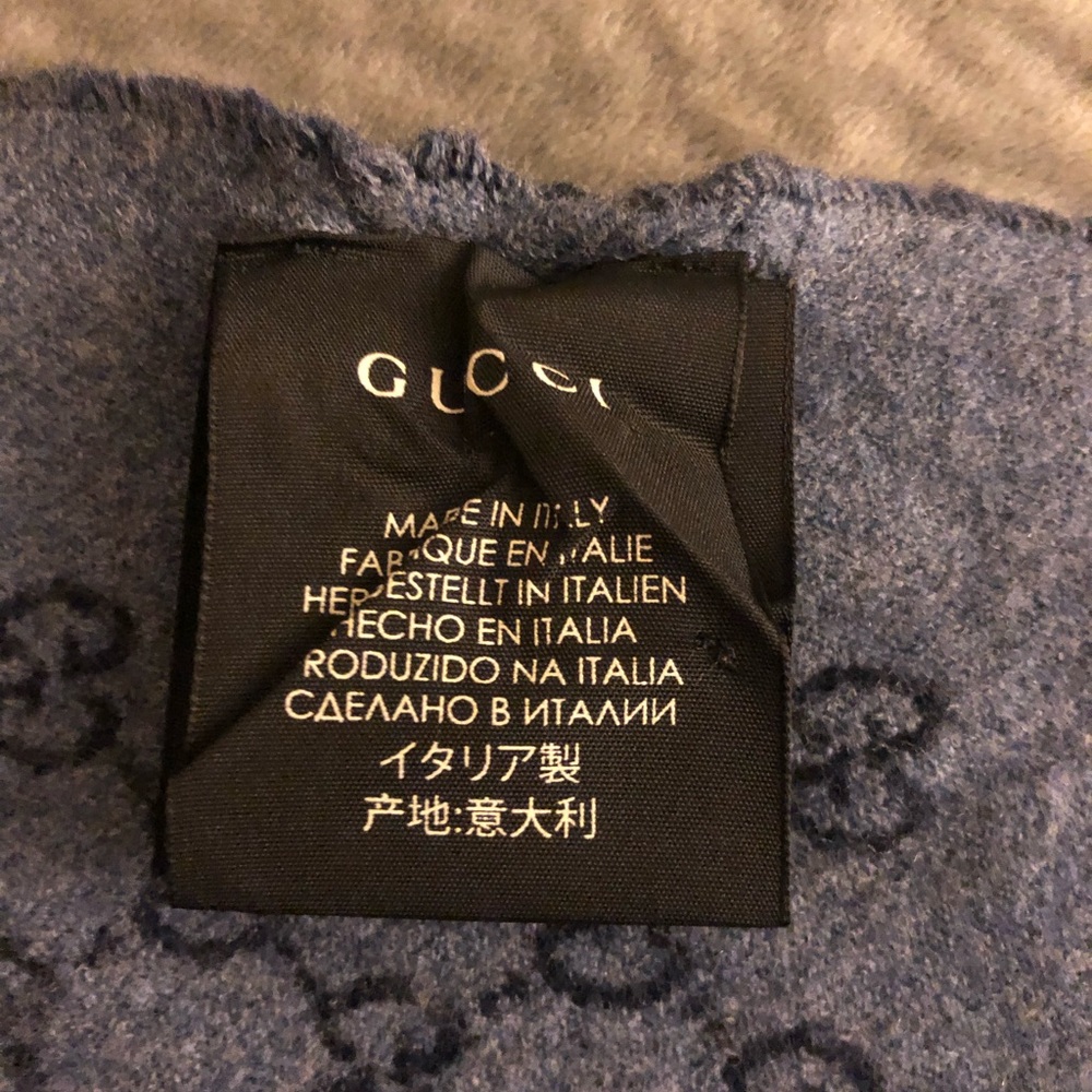Gucci wool scarf